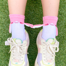 Load image into Gallery viewer, Chewzy.Art Collab Pinky Promise Socks