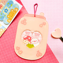 Load image into Gallery viewer, Pomelo Paints Co. Collab Photocard Holder Acrylic Keychain