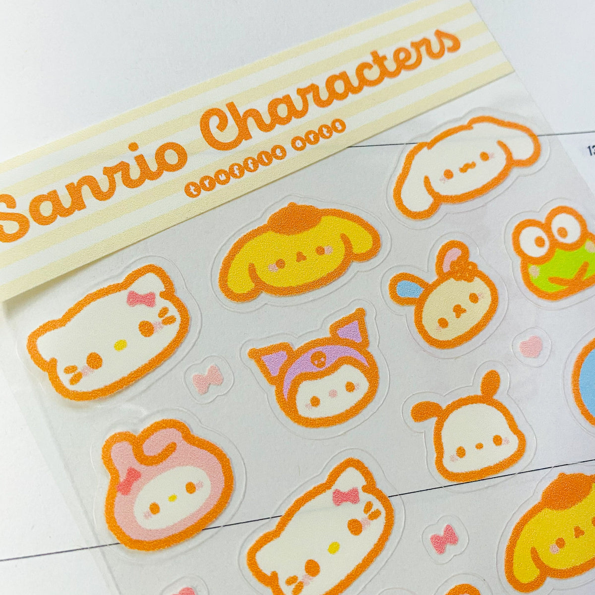 Japan Sanrio Mini Sticker Sheet - Sanrio Characters