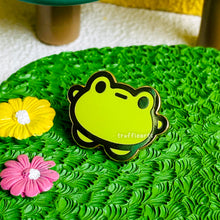 Load image into Gallery viewer, Wawa the Frog Mini Enamel Pin
