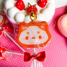 Load image into Gallery viewer, Puppycat Lollipop Acrylic Keychain