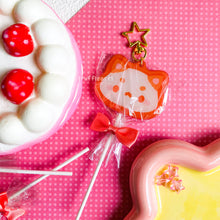 Load image into Gallery viewer, Puppycat Lollipop Acrylic Keychain