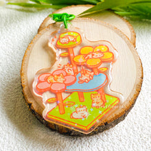 Load image into Gallery viewer, Spring Cattos Holographic Keychain