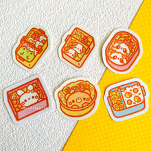 Load image into Gallery viewer, Animal Bento Glitter Vinyl Sticker