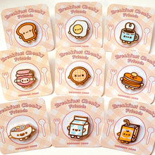 Load image into Gallery viewer, Breakfast Friends Mini Enamel Pins