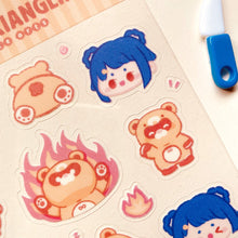 Load image into Gallery viewer, Guoba & Xiangling Sticker Sheet