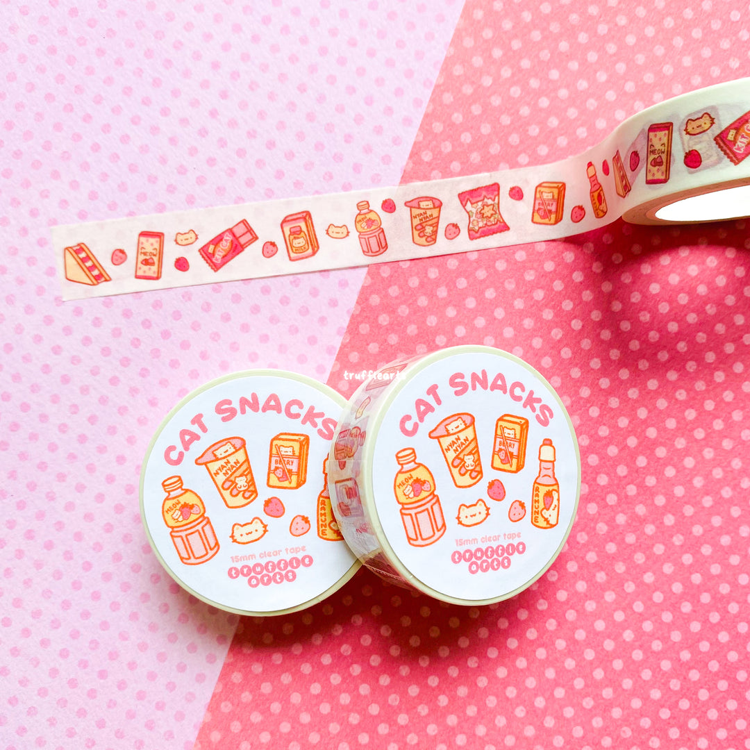 Cat Snacks Washi Tape