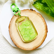 Load image into Gallery viewer, Jar of Frogs Keychain
