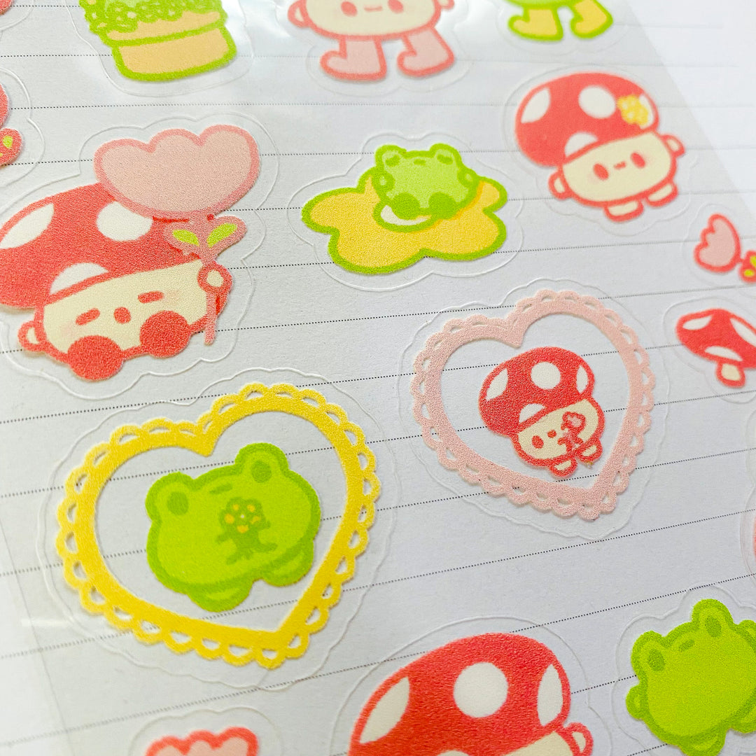 Sanrio Characters Transparent Sticker Sheet – Truffle Arts