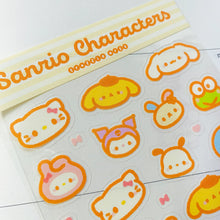 Load image into Gallery viewer, Sanrio Characters Transparent Sticker Sheet
