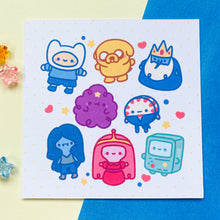 Load image into Gallery viewer, Adventure Time Print

