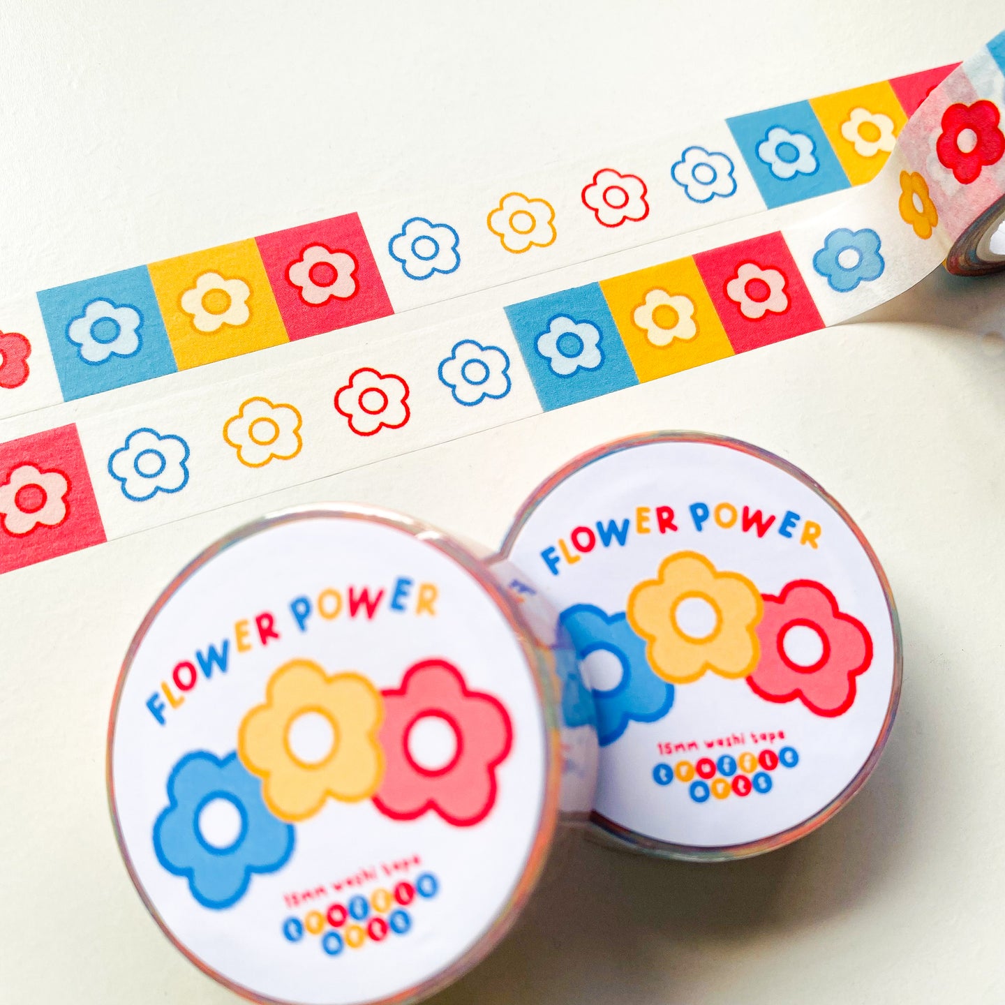 Flower Power Washi Tape