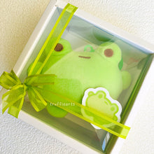 Load image into Gallery viewer, Wawa the Frog Keychain Plush
