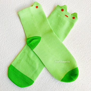 Wawa the Frog Socks – Truffle Arts
