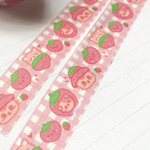 Load image into Gallery viewer, Strawberry Cat Washi Tape

