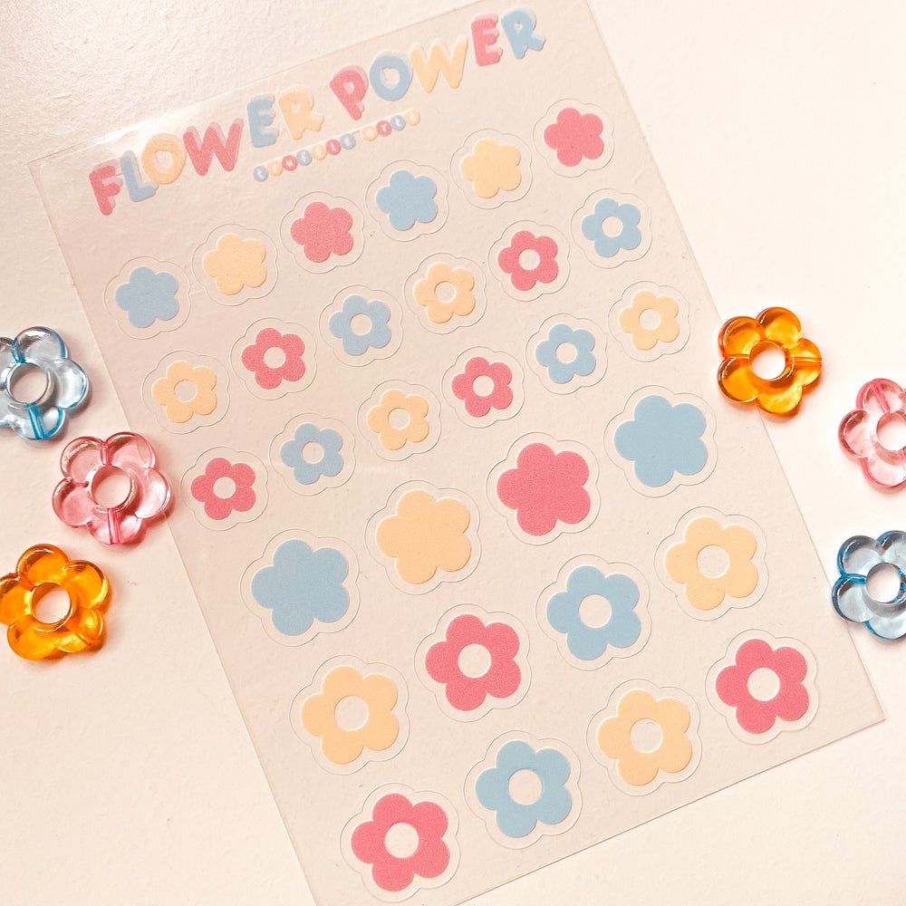 Flower Power Sticker Sheet