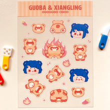 Load image into Gallery viewer, Guoba &amp; Xiangling Sticker Sheet
