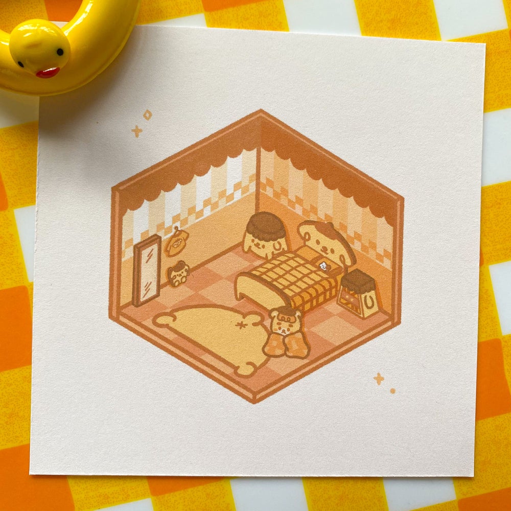 Animal Crossing Marty's Room Print